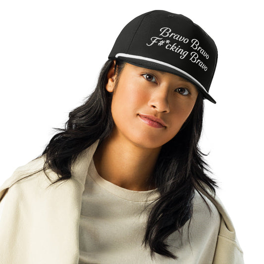 Bravo Gear Bravo F#king Bravo Embroidered Rope Hat