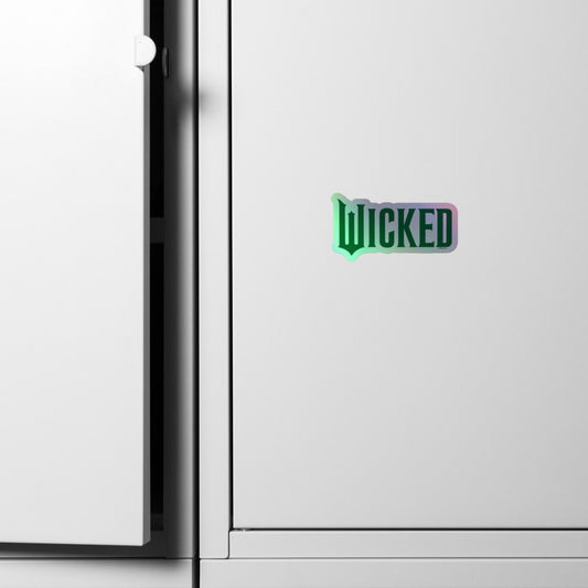 Wicked Logo Holographic Sticker