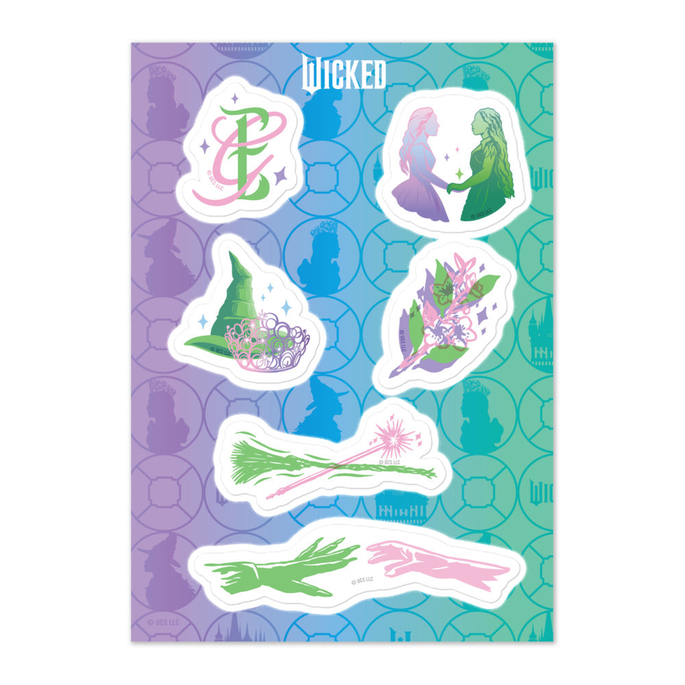 Wicked: For Good Sticker Sheet "Icons" One Size