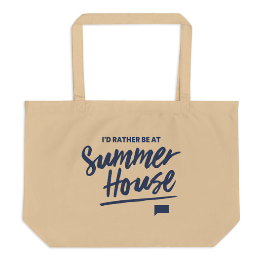 Summer House I'd Rather Be at Summer House Large Tote