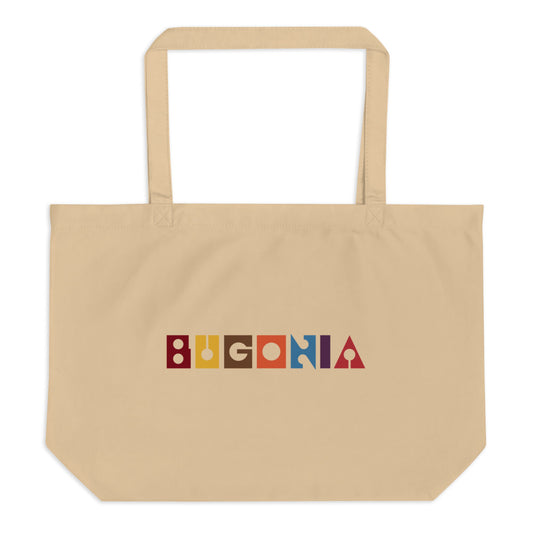 Bugonia Color Logo Tote Bag Tan