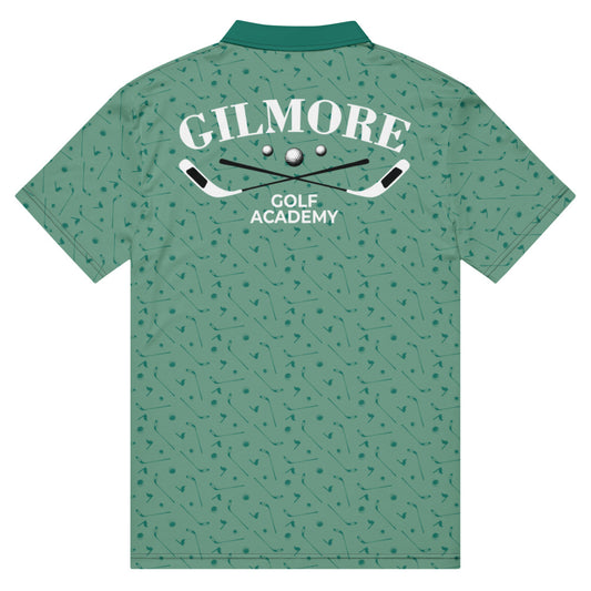Happy Gilmore Gilmore Golf Academy Polo Shirt Black
