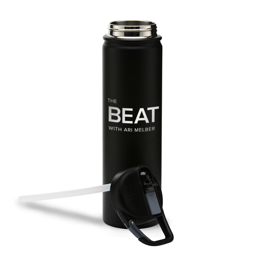 The Beat with Ari Melber Logo Laser Engraved SIC Water Bottle