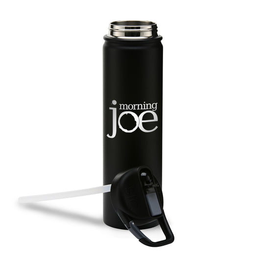 Morning Joe Logo Laser Engraved SIC Water Bottle