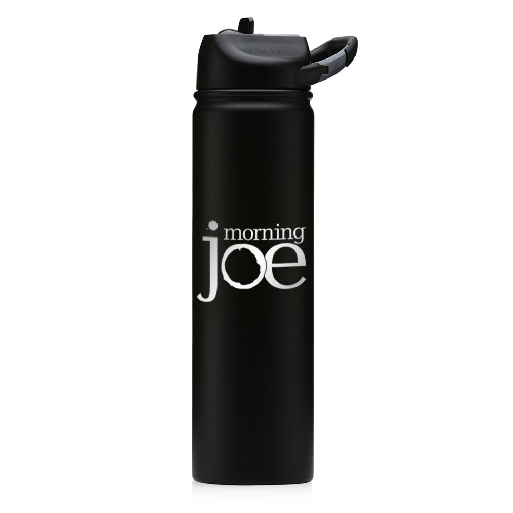 Morning Joe Logo Laser Engraved SIC Water Bottle