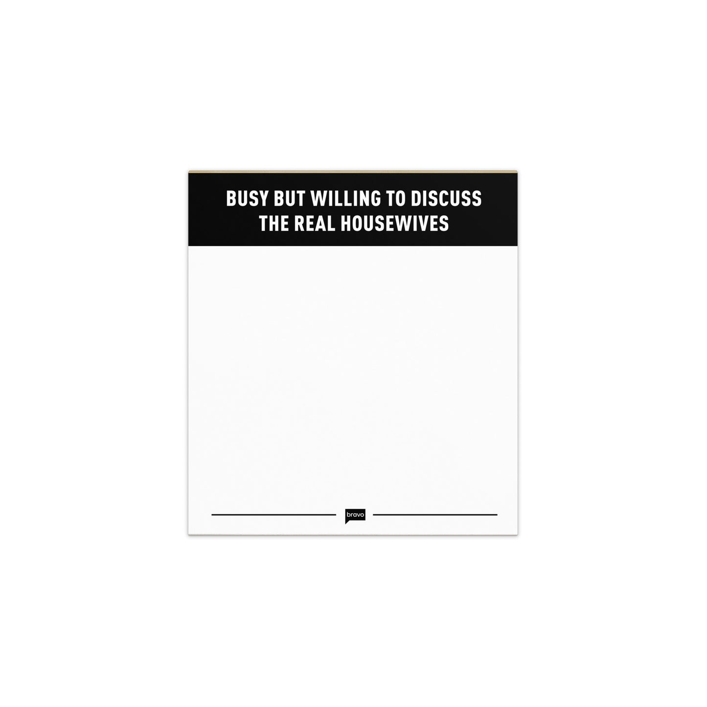 The Real Housewives Notepad Willing To Discuss