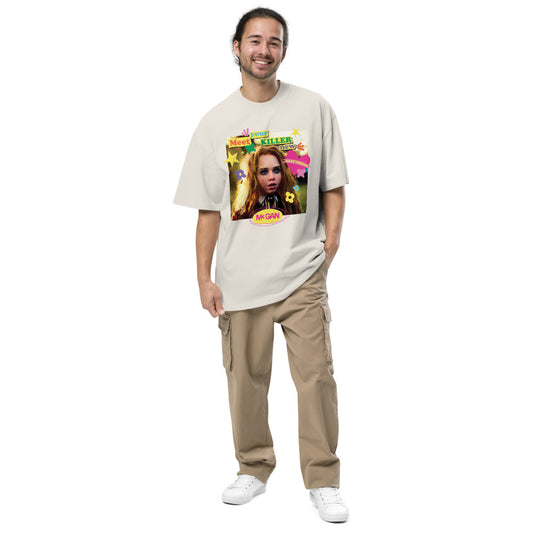 M3GAN Meet Your Killer Oversized Faded T-Shirt