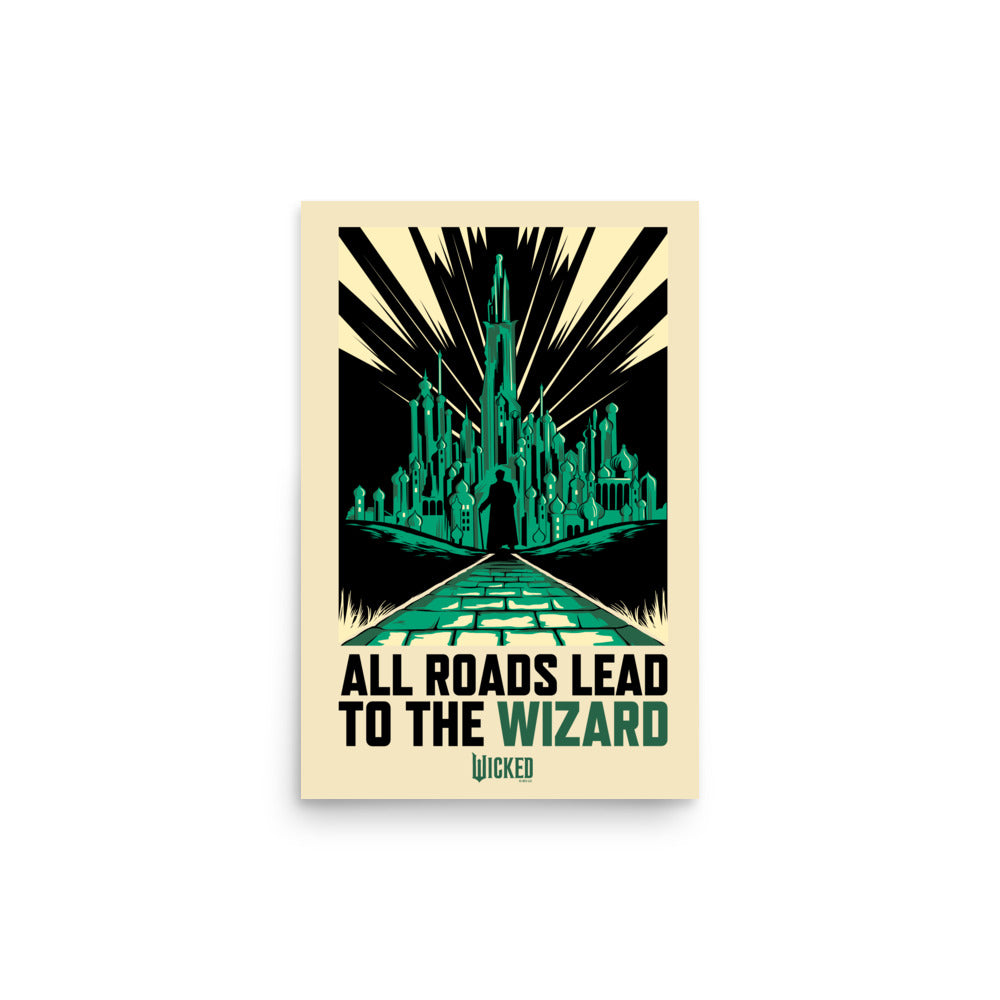 Wicked: For Good Poster Roads to the Wizard