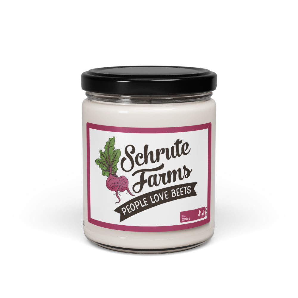 The Office Schrute Farms Scented Soy Candle, 9oz Apple Harvest