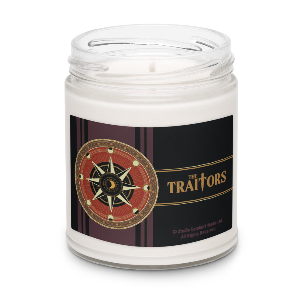 The Traitors Scented Candle Round Table Cinnamon Vanilla