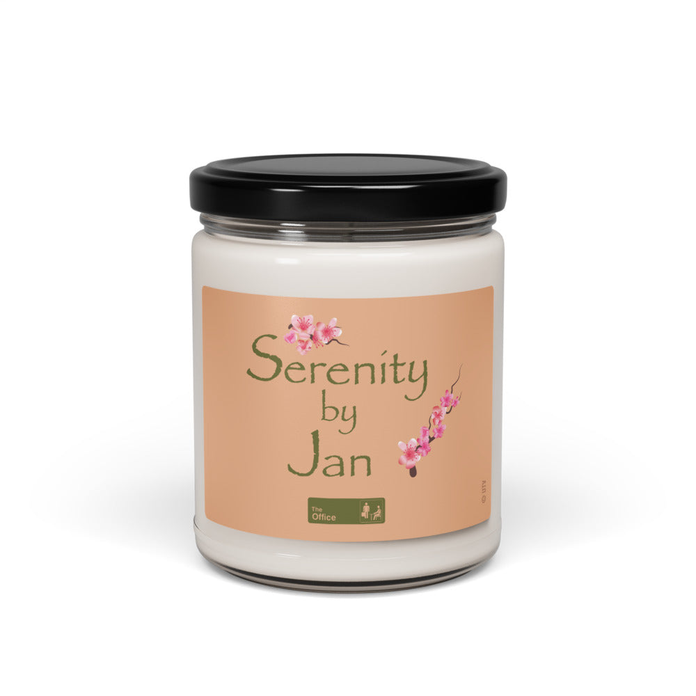 The Office Scented Candle Serenity by Jan Cinnamon Vanilla