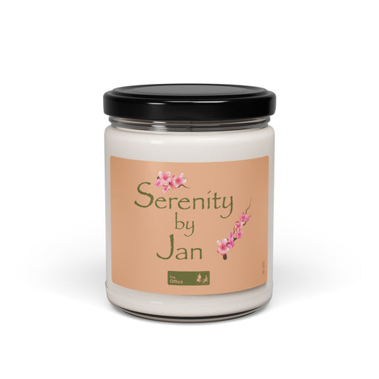 The Office Scented Candle Serenity by Jan Cinnamon Vanilla