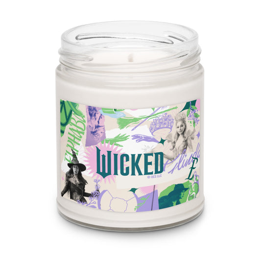 Wicked: For Good Patterned Candle White Sage And Lavender