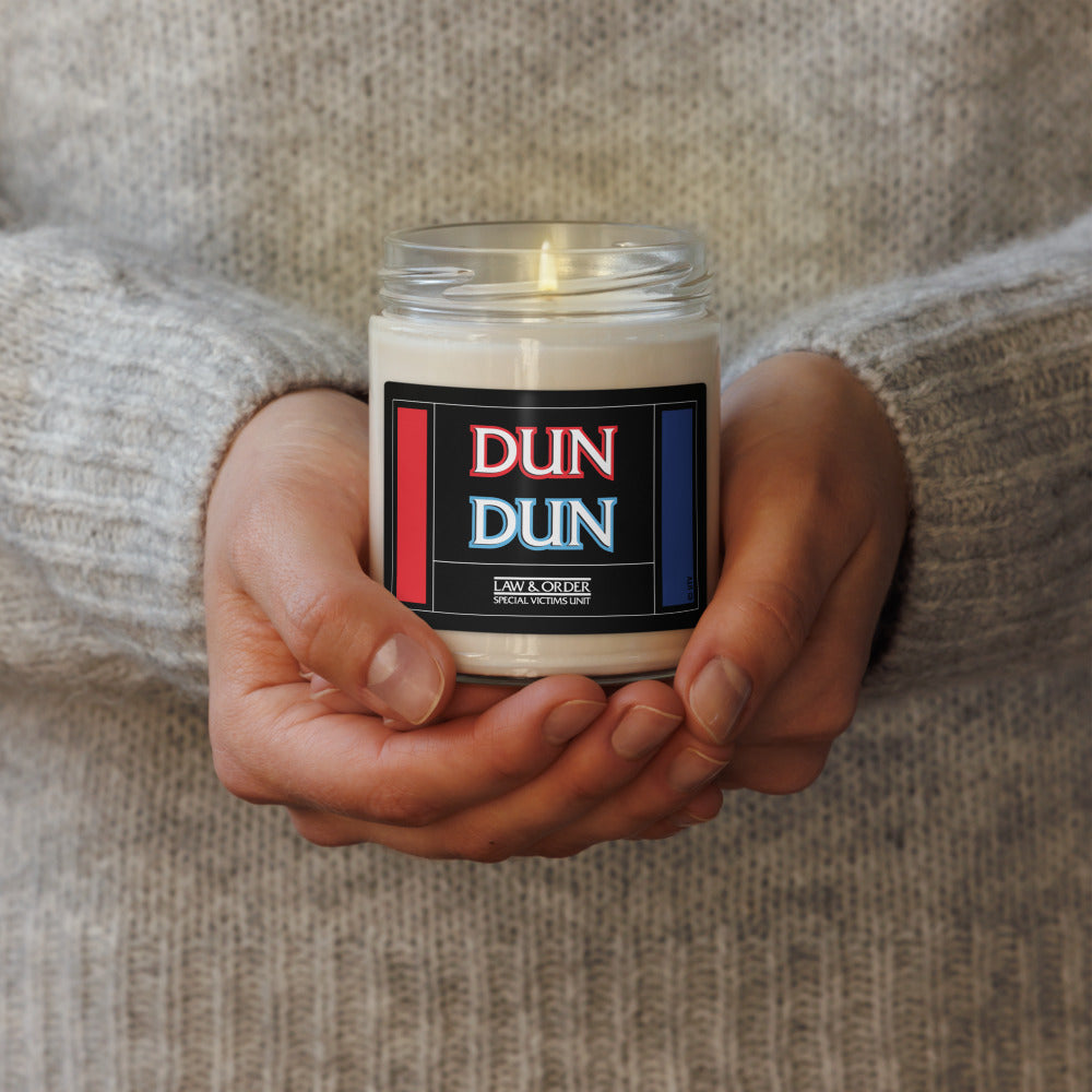 Law & Order: SVU Scented Candle Dun Dun