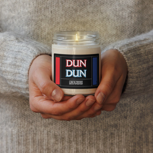 Law & Order: SVU Scented Candle Dun Dun