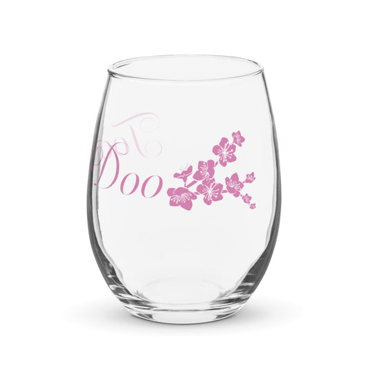 The Real Housewives of Potomac Stemless Wine Glass Toodle-doo