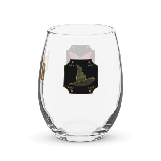 Wicked Enchanted Elements Elphaba & Glinda Stemless Stemless Wine Glass