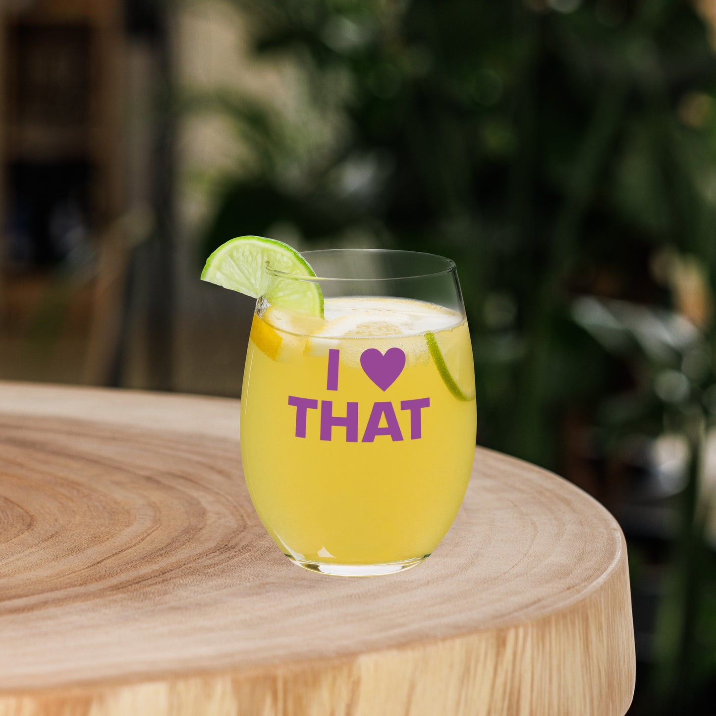 The Real Housewives Ultimate Girls Trip Wine Glass I Love That