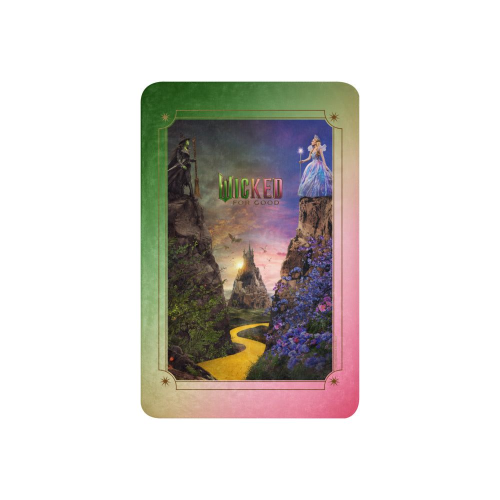 Wicked: For Good Key Art Sherpa Blanket 37 in x 57 in