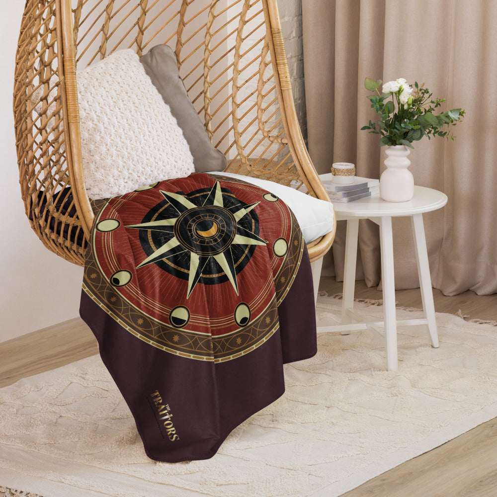 The Traitors Round Table Sherpa Blanket