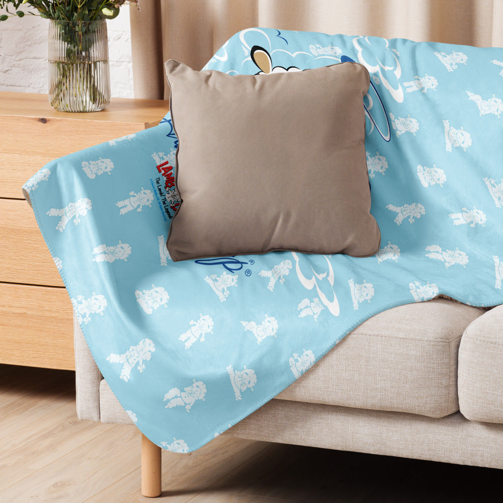 Lamb Chop Sherpa Blanket Angel