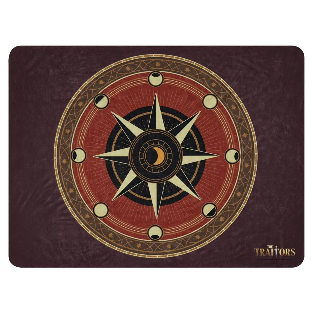 The Traitors Round Table Sherpa Blanket 60 in x 80 in