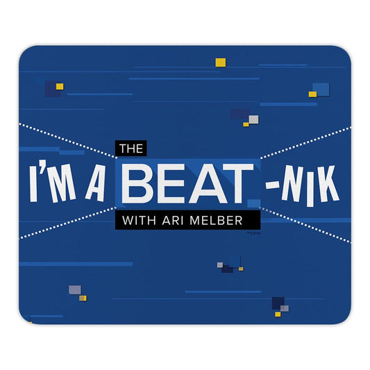 The Beat with Ari Melber I'm a Beat-nik Mouse Pad