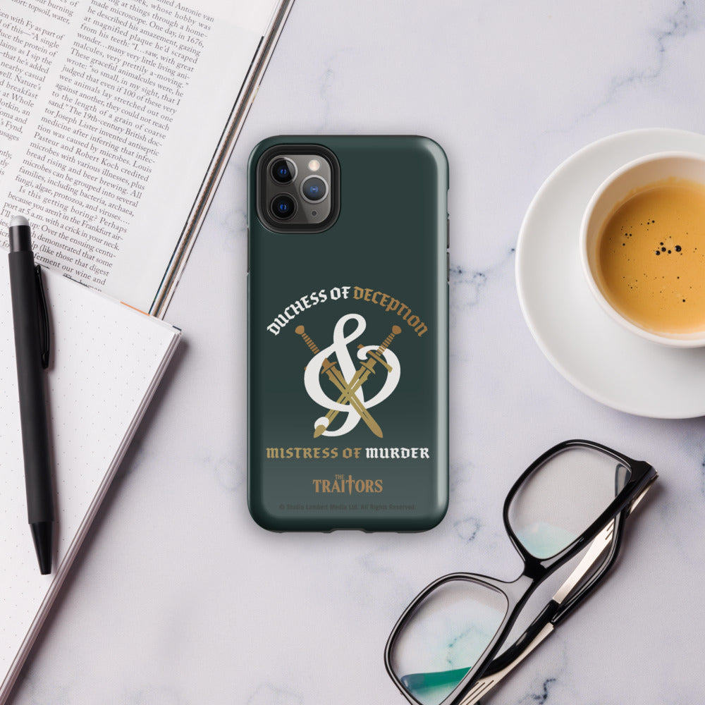 The Traitors Duchess of Deception and Mistress of Murder Tough iPhone Case