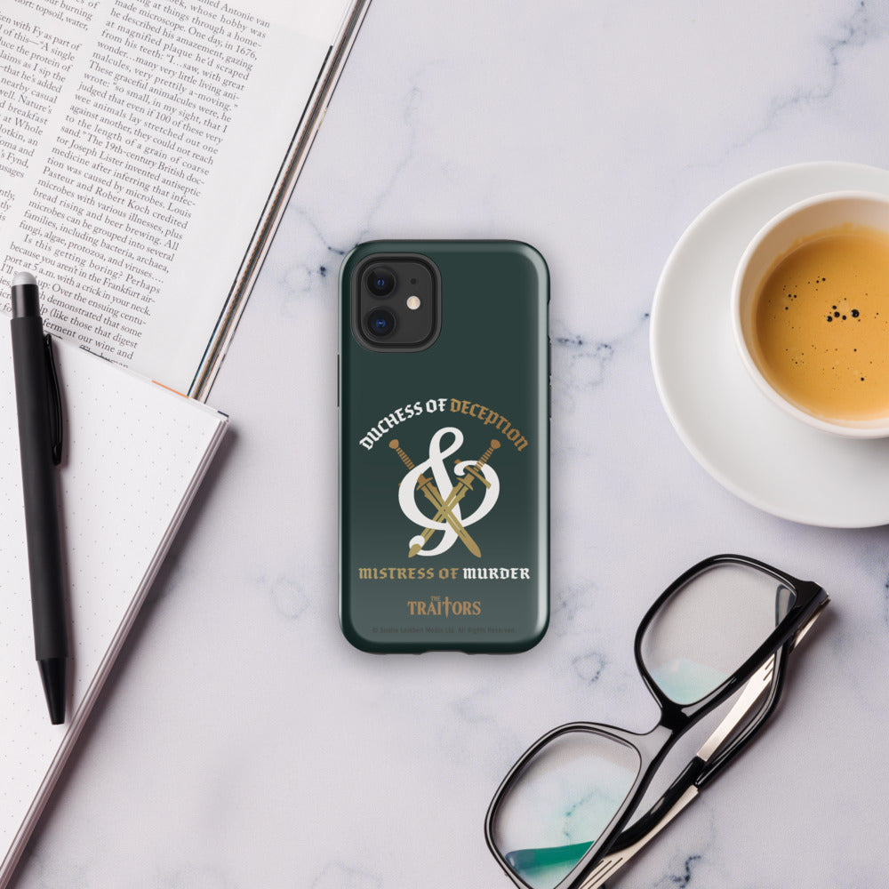 The Traitors Duchess of Deception and Mistress of Murder Tough iPhone Case