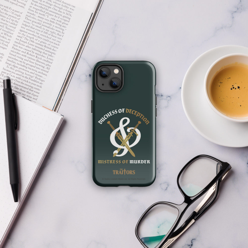 The Traitors Duchess of Deception and Mistress of Murder Tough iPhone Case