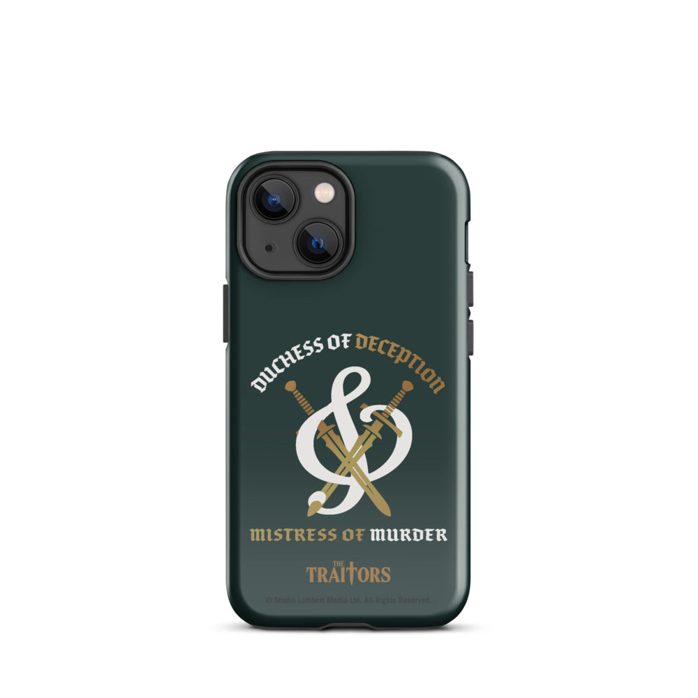 The Traitors Duchess of Deception and Mistress of Murder Tough iPhone Case iPhone 13 Mini