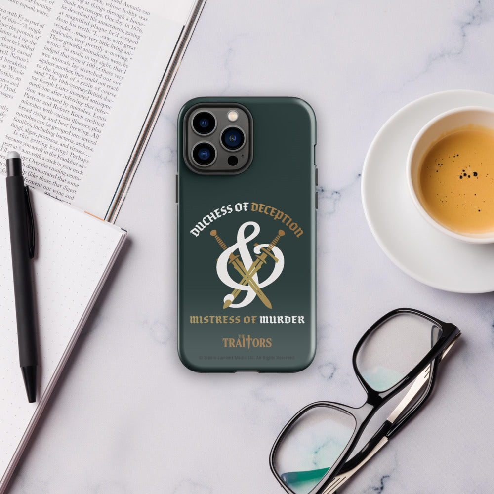 The Traitors Duchess of Deception and Mistress of Murder Tough iPhone Case
