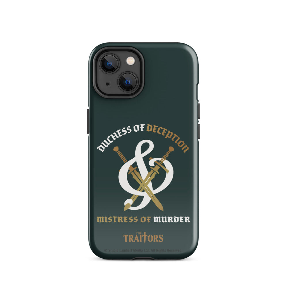 The Traitors Duchess of Deception and Mistress of Murder Tough iPhone Case iPhone 14