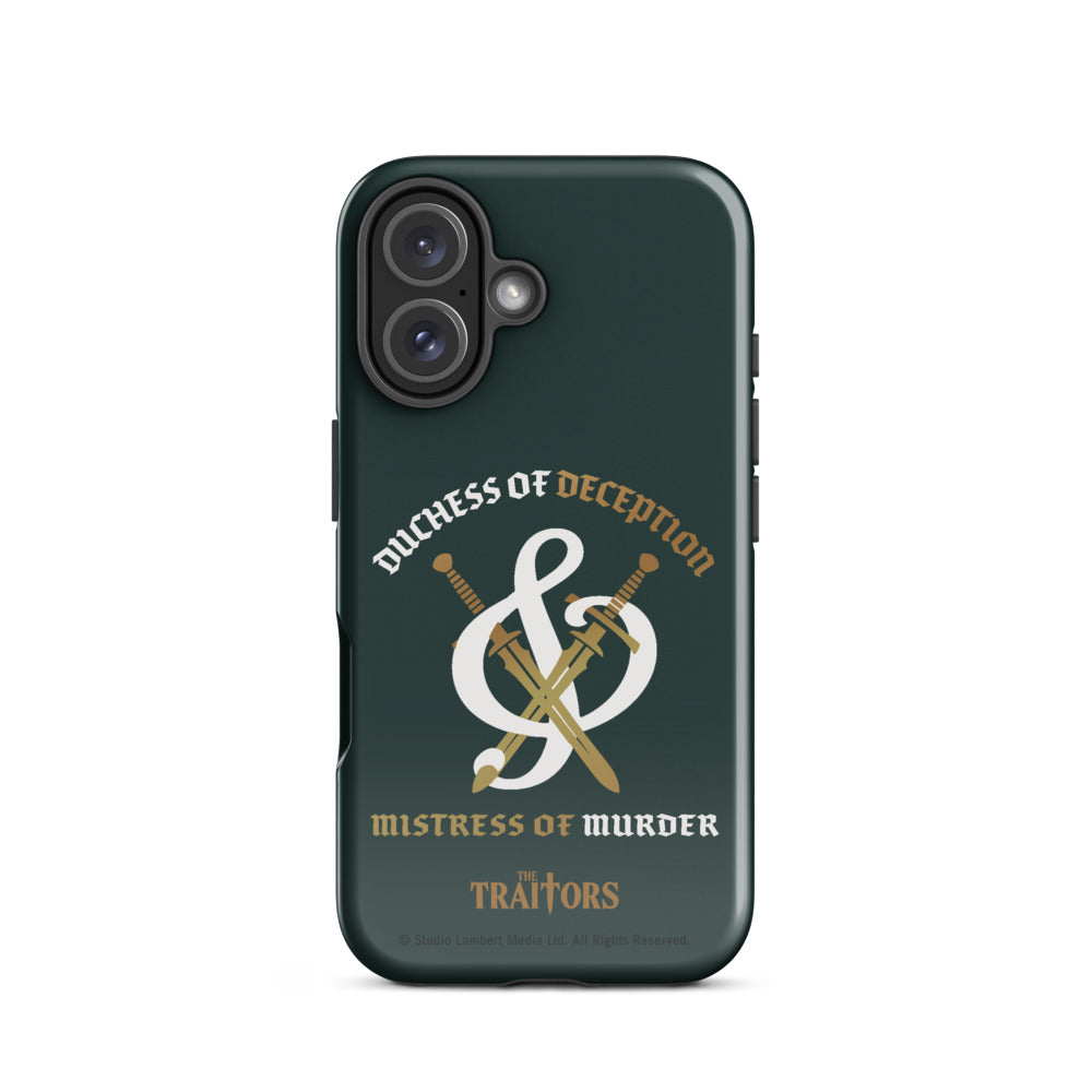 The Traitors Duchess of Deception and Mistress of Murder Tough iPhone Case iPhone 16
