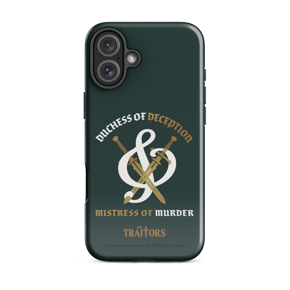 The Traitors Duchess of Deception and Mistress of Murder Tough iPhone Case iPhone 16 Plus