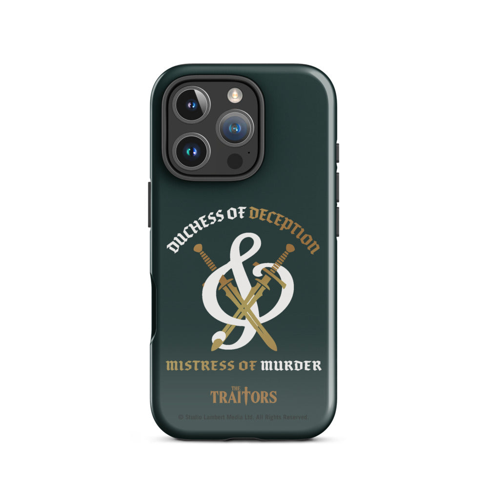 The Traitors Duchess of Deception and Mistress of Murder Tough iPhone Case iPhone 16 Pro