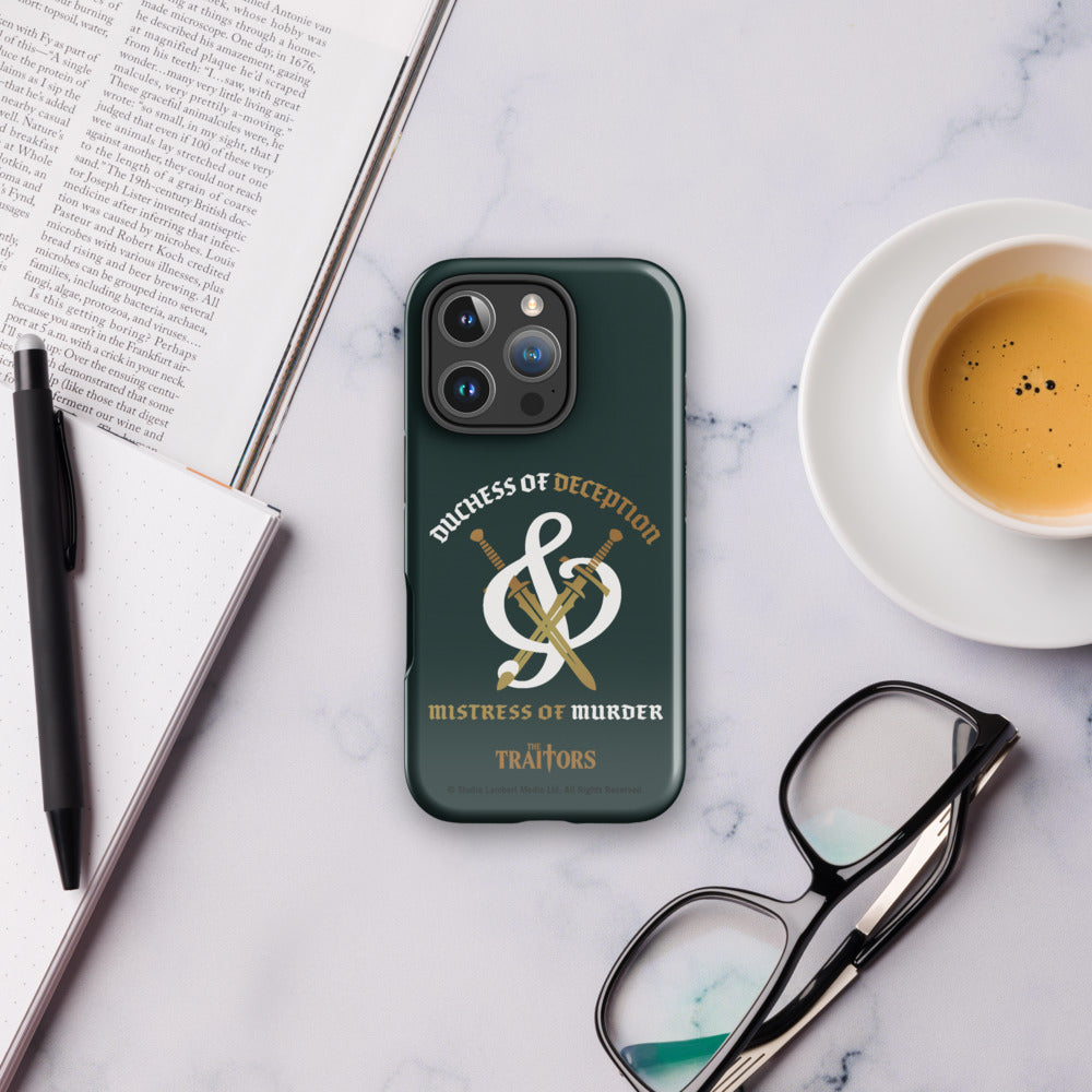 The Traitors Duchess of Deception and Mistress of Murder Tough iPhone Case