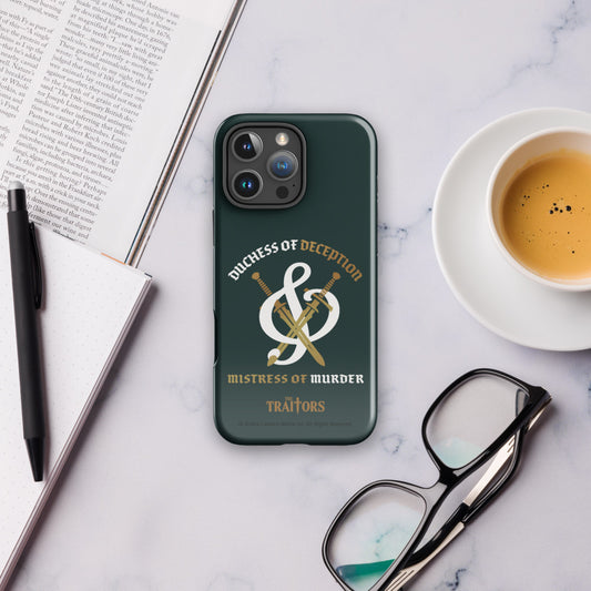 The Traitors Duchess of Deception and Mistress of Murder Tough iPhone Case