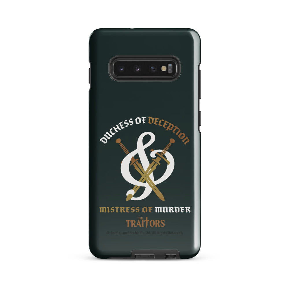The Traitors Duchess of Deception and Mistress of Murder Tough Samsung Phone Case Samsung Galaxy S10 Plus