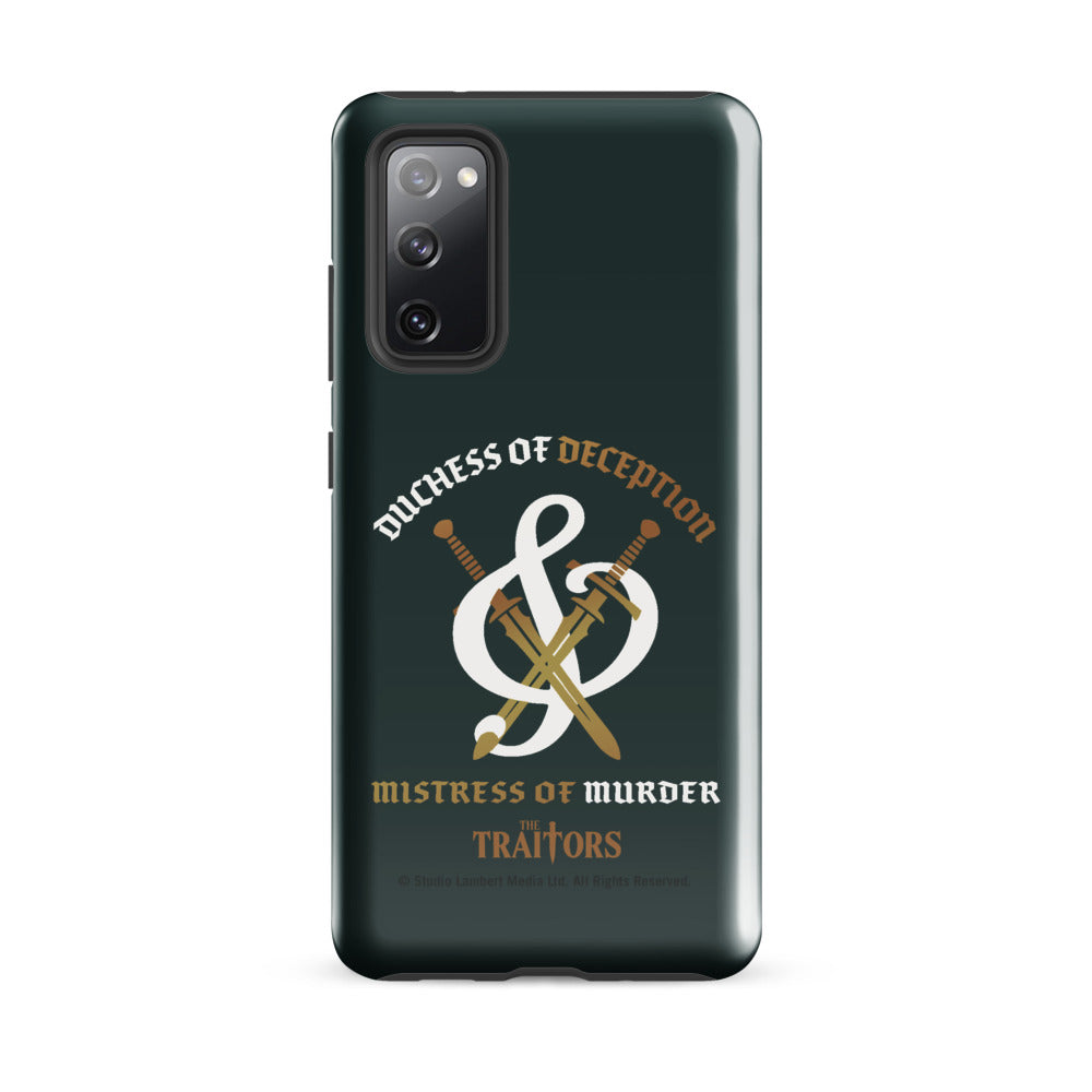 The Traitors Duchess of Deception and Mistress of Murder Tough Samsung Phone Case Samsung Galaxy S20 Fe