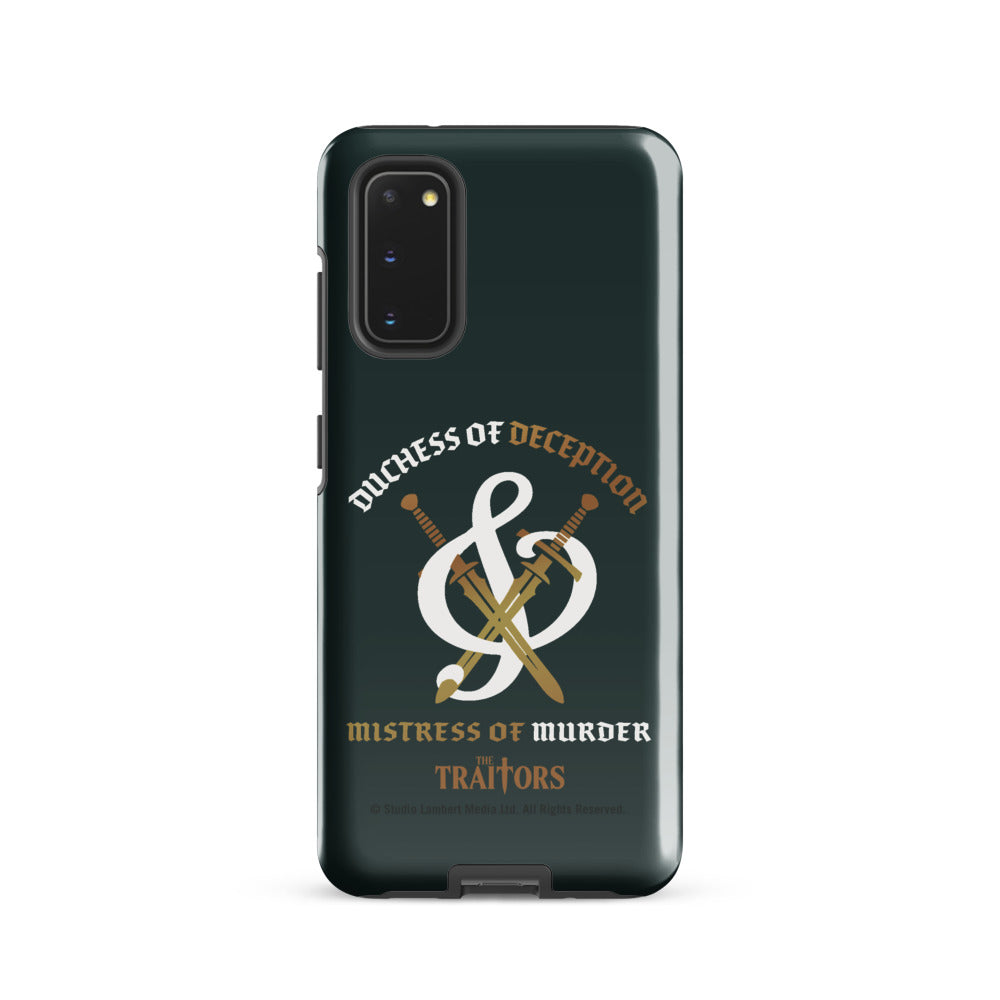 The Traitors Duchess of Deception and Mistress of Murder Tough Samsung Phone Case Samsung Galaxy S20