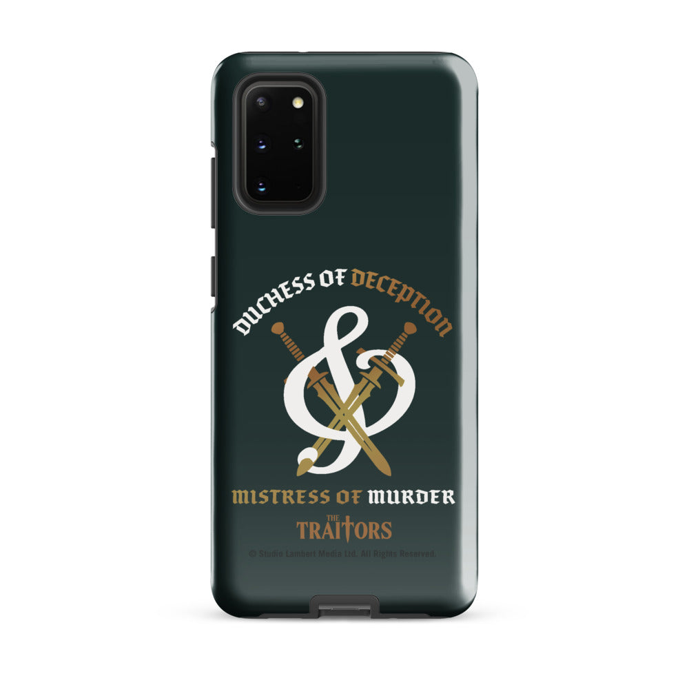 The Traitors Duchess of Deception and Mistress of Murder Tough Samsung Phone Case Samsung Galaxy S20 Plus