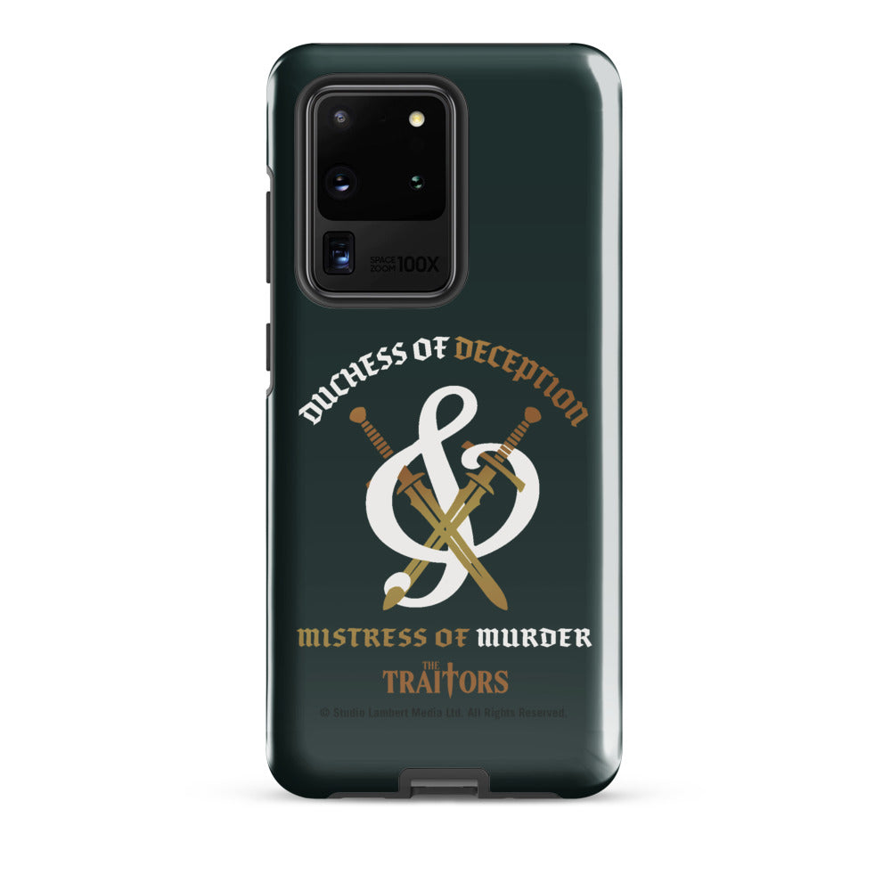 The Traitors Duchess of Deception and Mistress of Murder Tough Samsung Phone Case Samsung Galaxy S20 Ultra