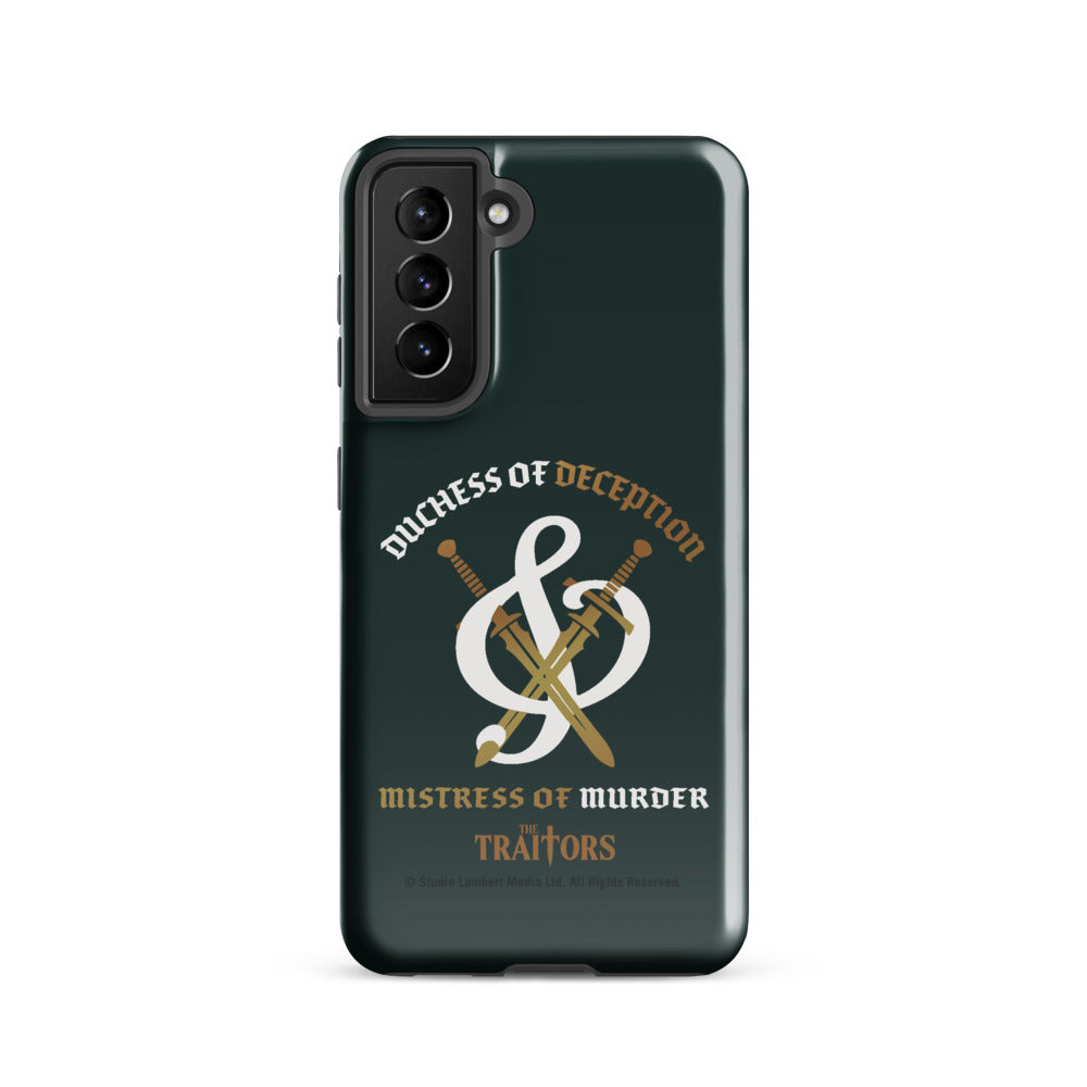 The Traitors Duchess of Deception and Mistress of Murder Tough Samsung Phone Case Samsung Galaxy S21