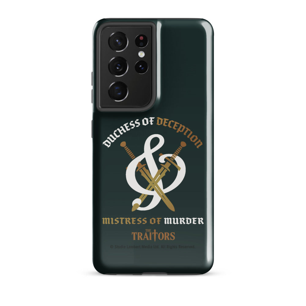 The Traitors Duchess of Deception and Mistress of Murder Tough Samsung Phone Case Samsung Galaxy S21 Ultra