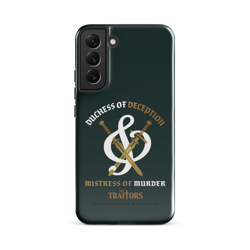 The Traitors Duchess of Deception and Mistress of Murder Tough Samsung Phone Case Samsung Galaxy S22 Plus
