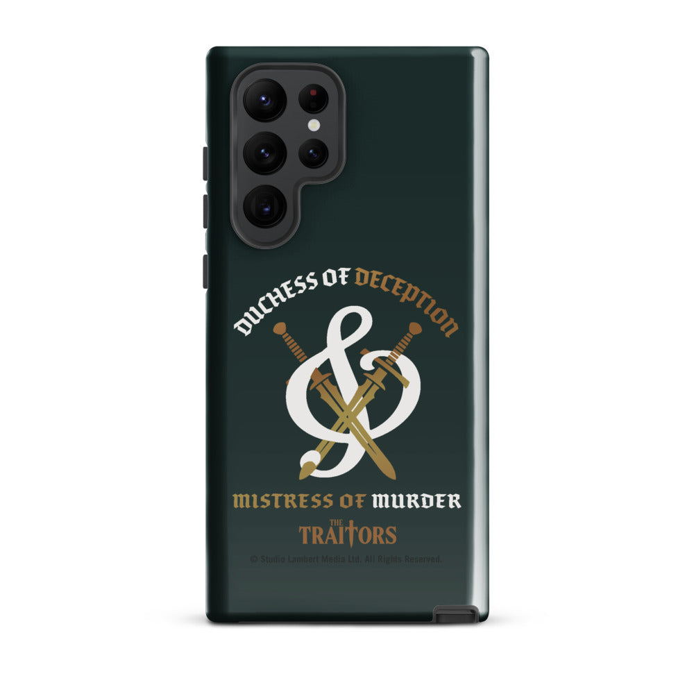The Traitors Duchess of Deception and Mistress of Murder Tough Samsung Phone Case Samsung Galaxy S22 Ultra