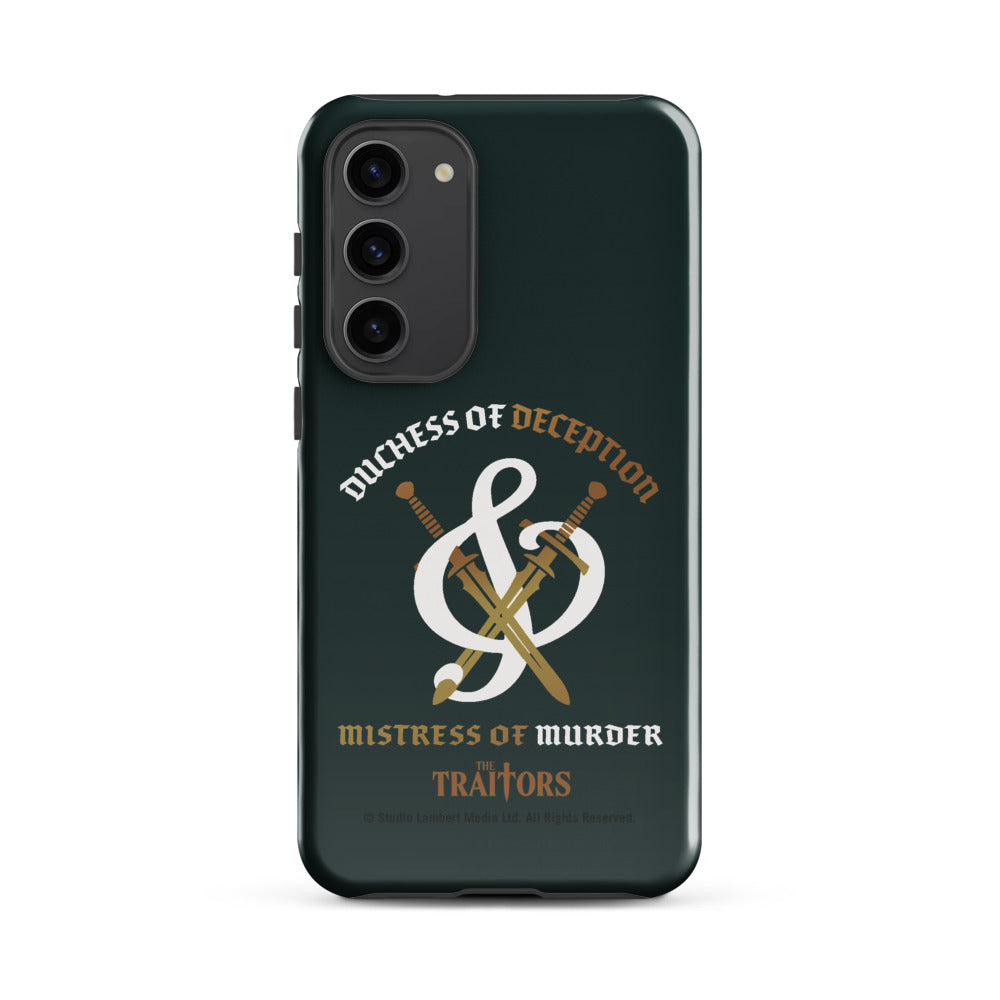 The Traitors Duchess of Deception and Mistress of Murder Tough Samsung Phone Case Samsung Galaxy S23 Plus