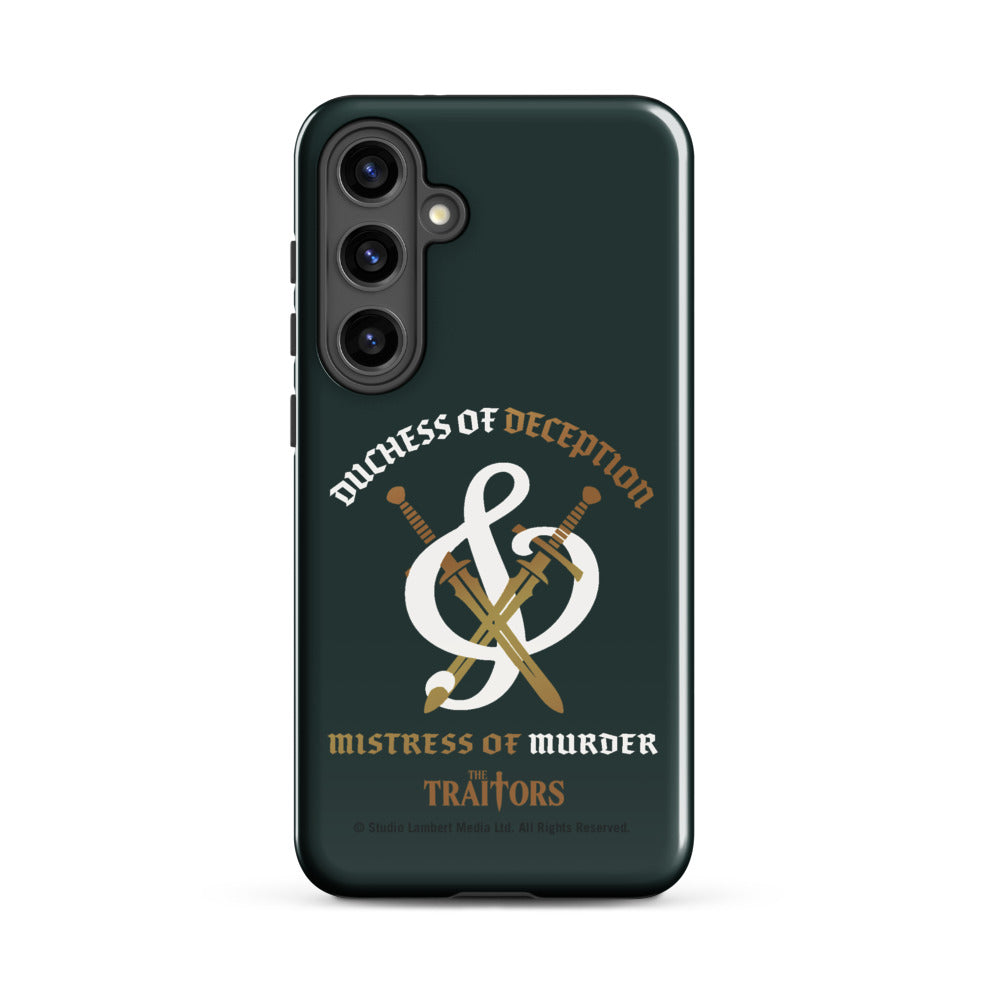 The Traitors Duchess of Deception and Mistress of Murder Tough Samsung Phone Case Samsung Galaxy S24 Plus