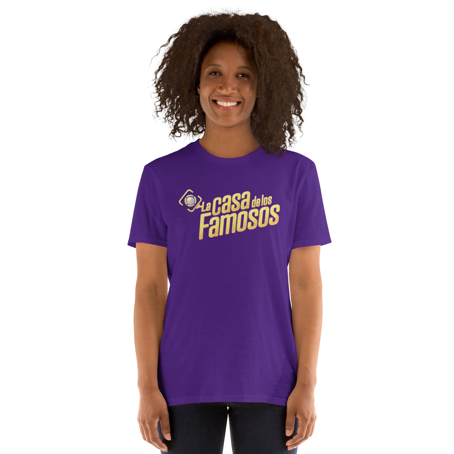 La Casa De Los Famosos T-Shirt Logo